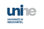 Logo UniNE bleu-blanc
